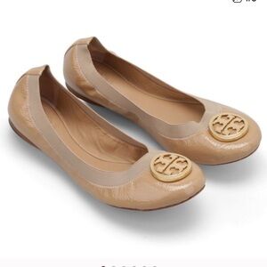 Tory Burch Caroline Patent Leather Ballet Flats